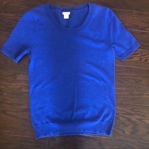 *SOLD* JCrew cotton short sleeve sweater